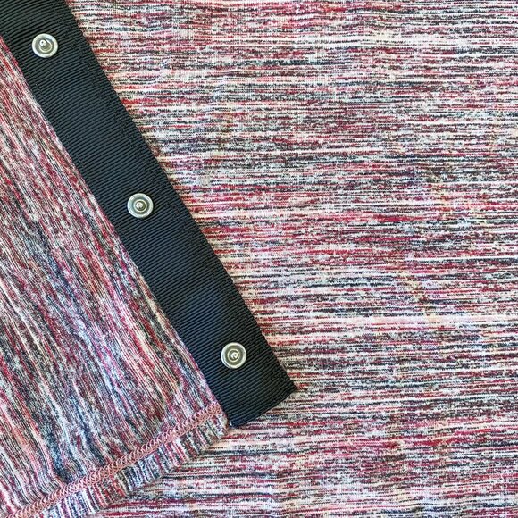 Lululemon Pink Vinyasa Scarf with Snap Buttons - Picture 2 of 3
